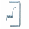 Kit Riparazione Fermo Cofano Anteriore Molla + Staffa per FIAT 500 D F L R