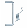 Kit Riparazione Fermo Cofano Anteriore Molla + Staffa per FIAT 500 D F L R