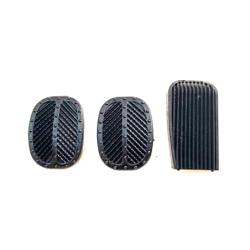 Set Completo Pedali in Gomma per FIAT 500 F L R e FIAT 126(Freno, Frizione, Acceleratore)