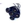 Kit Cavi Candela per ALFA ROMEO 75 1,6 - 1,8 - 2,0 - SPIDER 1,6
