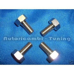 4 Viti Bulloni Fissaggio Cerchio Ruota per FIAT 500 F L - Alta Qualità Asi