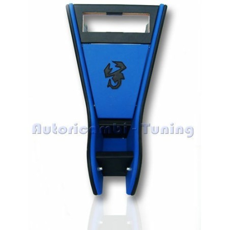 Plancia Porta Radio Tunnel Stereo per FIAT 500 F L R (Blu)