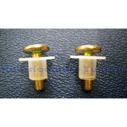 2 x Vite con Cappuccio Fissaggio Deflettore alla Portiera FIAT 500 F L R