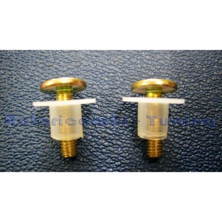 2 x Vite con Cappuccio Fissaggio Deflettore alla Portiera FIAT 500 F L R