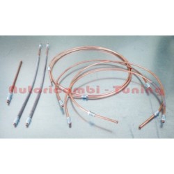 Serie Completa Tubi Freno in Rame per FIAT 500 F L R
