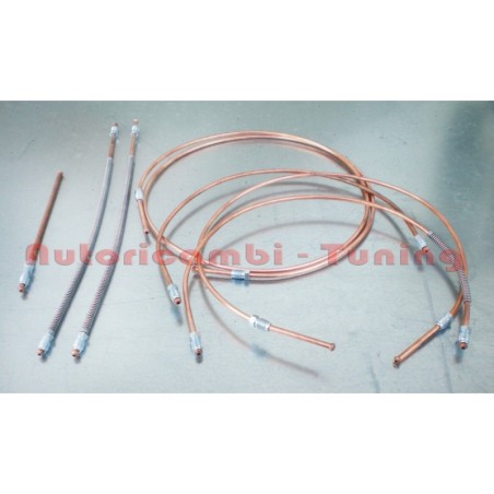 Serie Completa Tubi Freno in Rame per FIAT 500 F L R