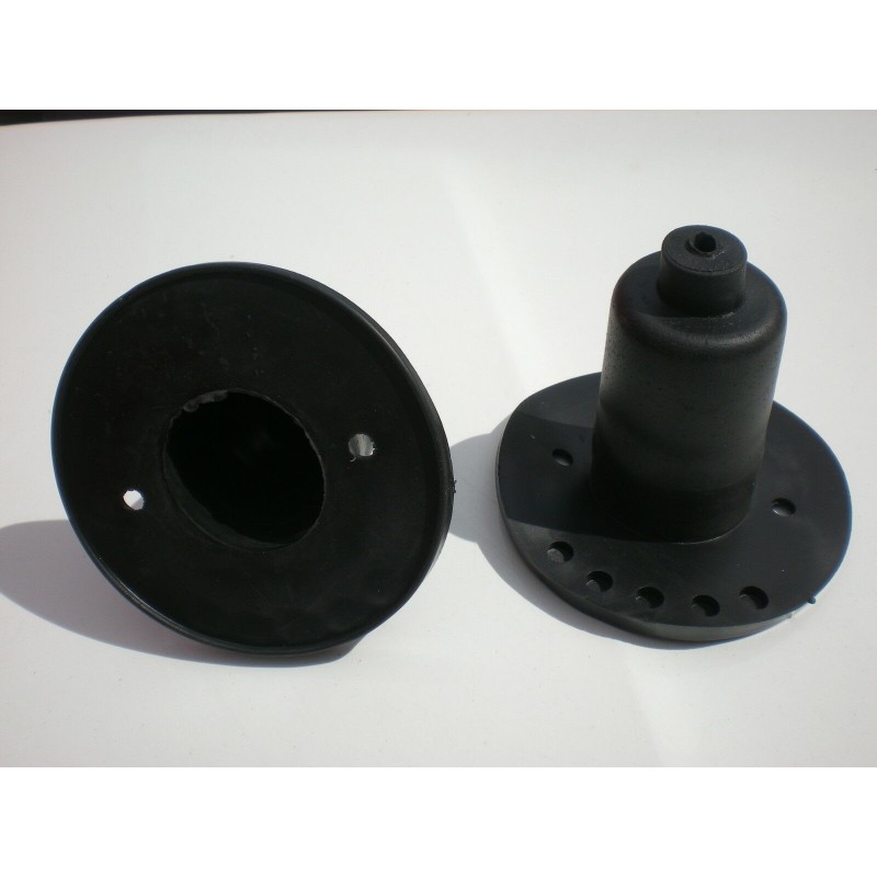 2x Cuffia Guarnizione Tra Fanale Anteriore e Carrozzeria FIAT 500 F L R