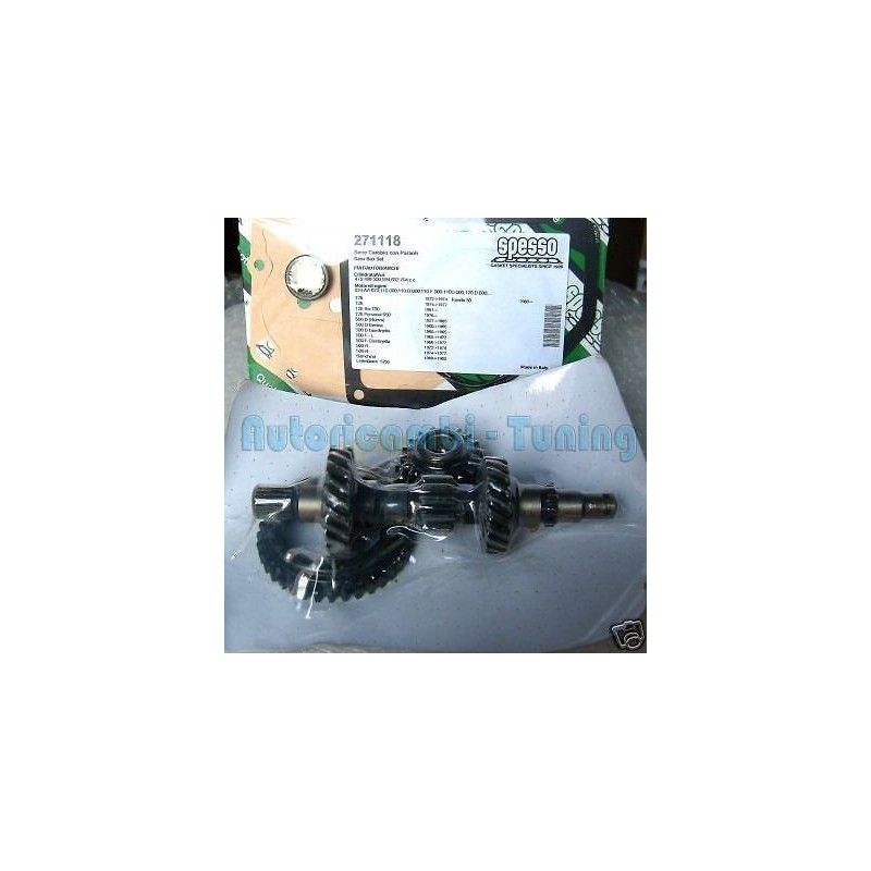 Kit Ingranaggi Cambio Tripla per FIAT 500 F L + Serie Guarnizioni