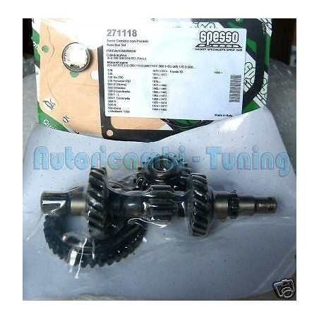 Kit Ingranaggi Cambio Tripla per FIAT 500 F L + Serie Guarnizioni