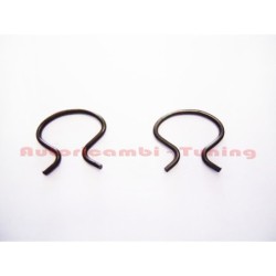 2 Fermo Molletta Maniglia Alzavetro FIAT 500 F L R & FIAT 126