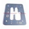 Cornice Cromata Selettore Marce Cambio per FIAT 500 F L R
