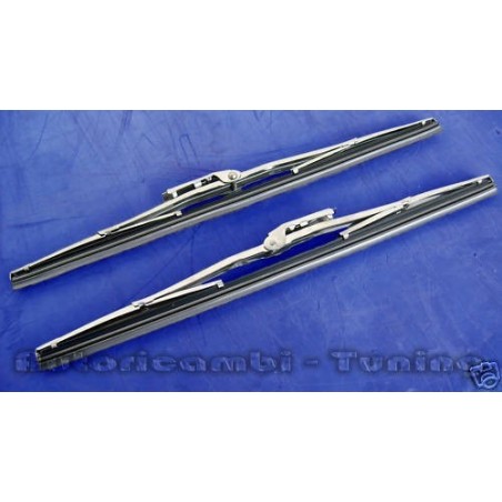 Coppia Spazzole Tergi per FIAT 500 D F 1a serie con Attacco Piccolo