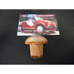 Pomello in Legno a Funghetto per Leva Cambio Marce FIAT 500 F L R & FIAT 126
