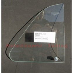 Vetro Deflettore Destro (DX) Bianco con Perno per FIAT 500 F L R D G