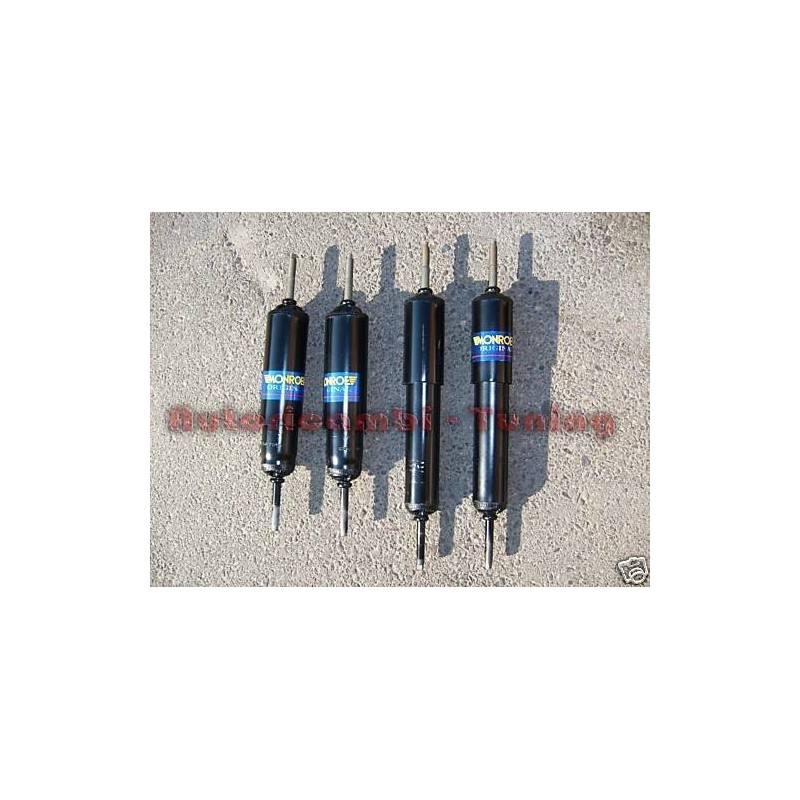 Set Completo Ammortizzatori Monroe per FIAT 500 F L R Giardiniera dal 1957 al 1976