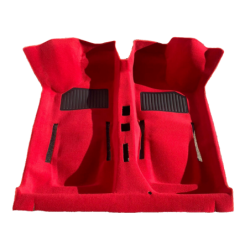 Tappeto Interno Rosso Moquette Pavimento FIAT 500 F L R