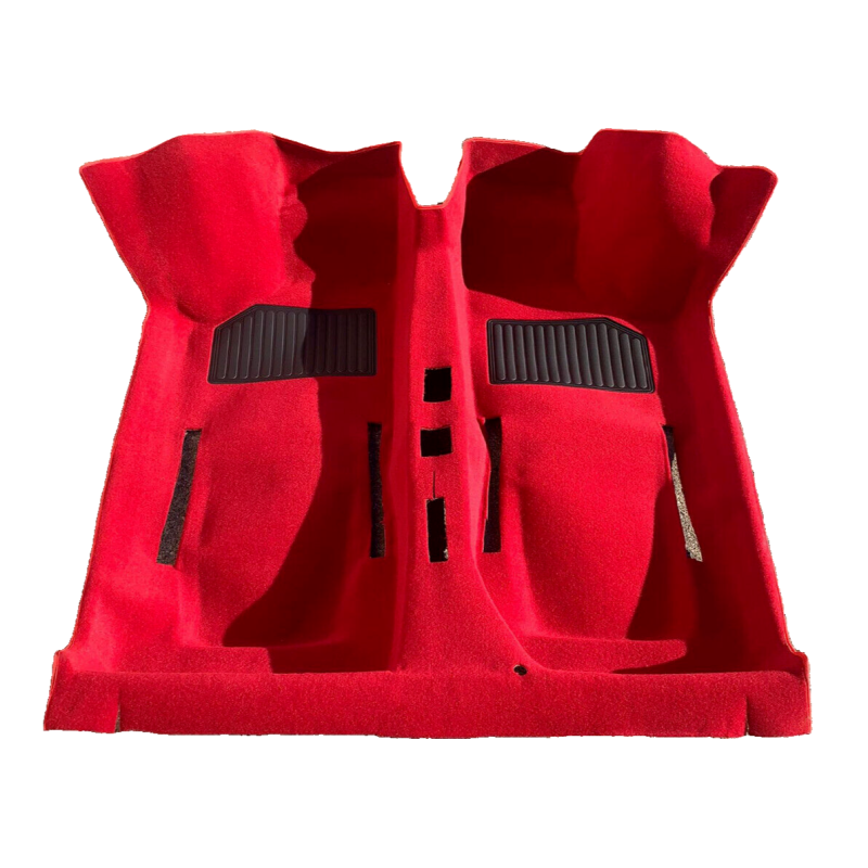 Tappeto Interno Rosso Moquette Pavimento FIAT 500 F L R