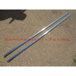 Coppia Modanature Sottoporta Acciaio per FIAT 500 F L R