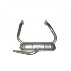 Marmitta Silenziatore per FIAT 500 F L con Guarnizioni