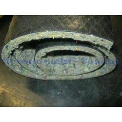 Tappeto Fono Isolante Catramato 100X50 per FIAT 500 EPOCA -spessore 9 mm