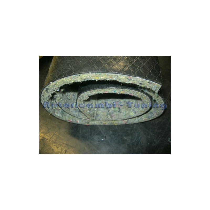Tappeto Fono Isolante Catramato 100X50 per FIAT 500 EPOCA -spessore 9 mm