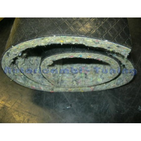 Tappeto Fono Isolante Catramato 100X50 per FIAT 500 EPOCA -spessore 9 mm