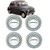 4x Cerchio Ruota in Ferro per FIAT 500 F L