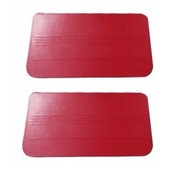 Coppia Pannelli Laterali Porte per FIAT 500 F (Destro +Sinistro) - Rosso