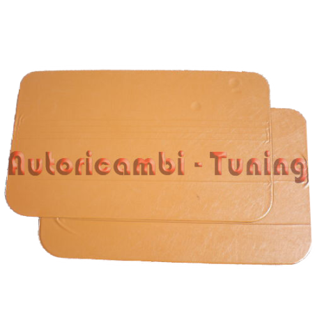 Coppia Pannelli Laterali Porta Anteriori per FIAT 500 R - Colore Ocra