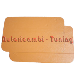 Coppia Pannelli Laterali Porta Anteriori per FIAT 500 F - Colore Ocra