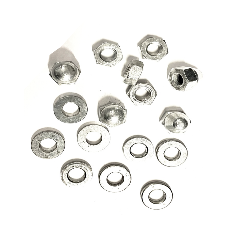 Kit Dadi e Rondelle per Fissaggio Prigionieri Testata per FIAT 500 e FIAT 126