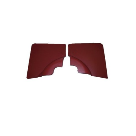 Coppia Pannelli Posteriori per FIAT 500 F R - Colore Bordeaux Amaranto