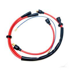 Serie Cavi Candele Rossi per FIAT 500 F L R - Bobina a Destra