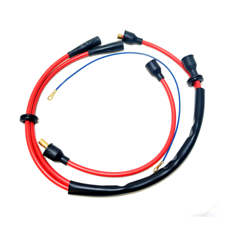 Serie Cavi Candele Rossi per FIAT 500 F L R - Bobina a Destra