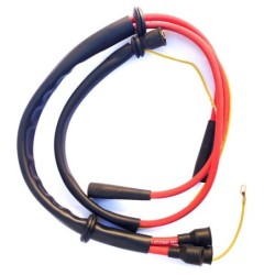 Serie Cavi Candele Rossi per FIAT 500 N - D - F (1a serie) - Bobina a Sinistra