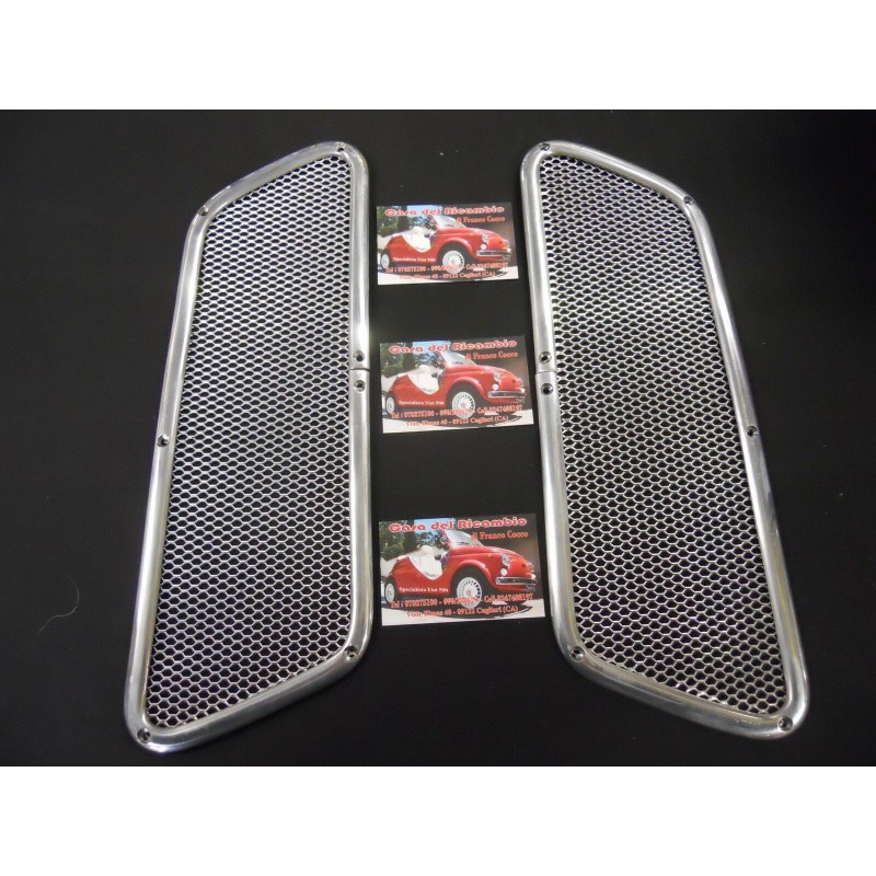 Coppia Prese d'Aria in Alluminio per FIAT 500 GIARDINIERA