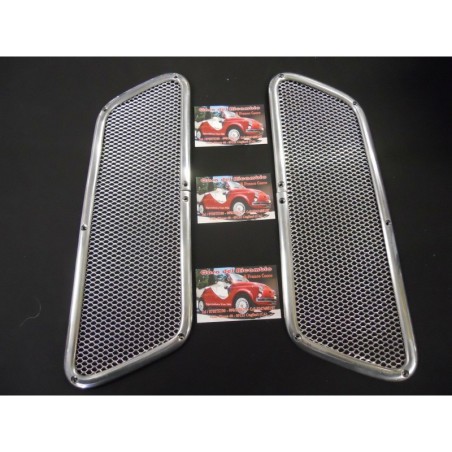Coppia Prese d'Aria in Alluminio per FIAT 500 GIARDINIERA