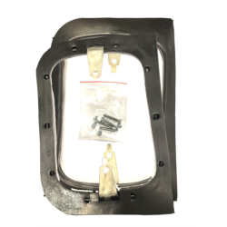 Coppia Cornici Faro in Metallo e Gomma per Fiat 126 ( Tutti i tipi )