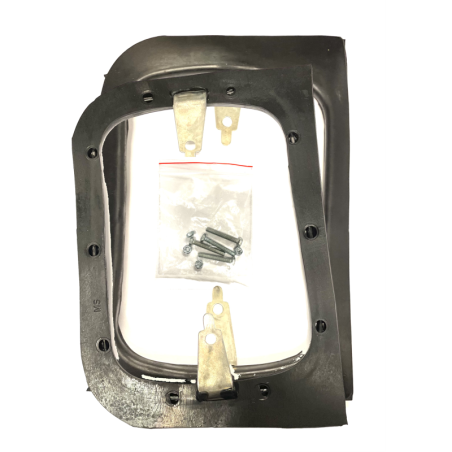 Coppia Cornici Faro in Metallo e Gomma per Fiat 126 ( Tutti i tipi )