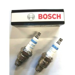 2x Candela 4 Punte Bosch Super 4 per FIAT 500 FIAT 126 e Varie Auto e Moto Epoca