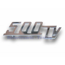 Scritta "500TV" GIANNINI...