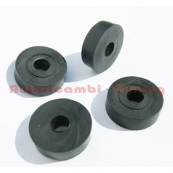 4x Gommino Distanziale Basso per Targa Posteriore di FIAT 500 F L R - 6mm