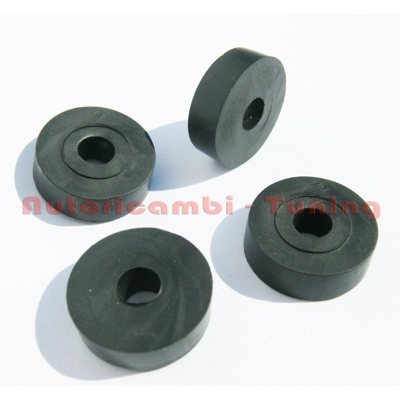 4x Gommino Distanziale Basso per Targa Posteriore di FIAT 500 F L R - 6mm