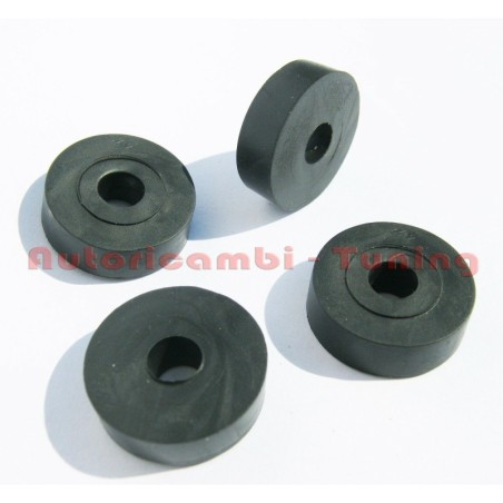 4x Gommino Distanziale Basso per Targa Posteriore di FIAT 500 F L R - 6mm