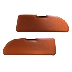 Coppia Pantine Alette Parasole per FIAT 500 F L R - Color Ocra