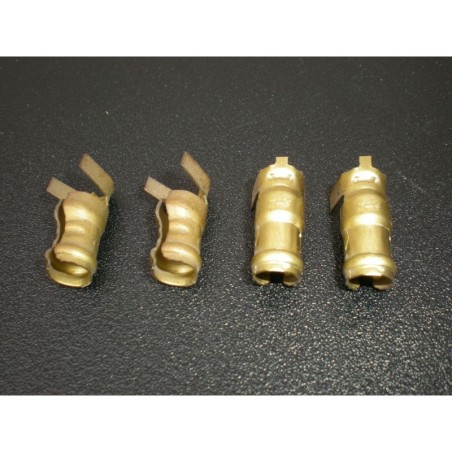 4 Terminali per Cavo Candela Ø 7mm FIAT 500 F L R Auto E Moto Epoca