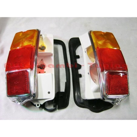Coppia Fanali Posteriori Completi per FIAT 500 F L R (Destro + Sinistro)