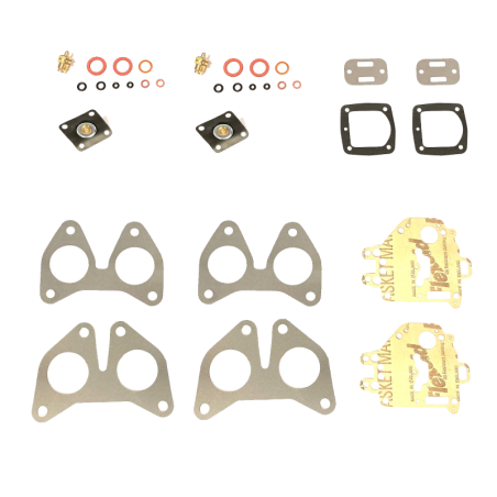 2 Kit per Revisione Carburatore SOLEX 2X35 PHHE per Lancia Fulvia 1300S e Motori Preparati FIAT 500 e FIAT 126