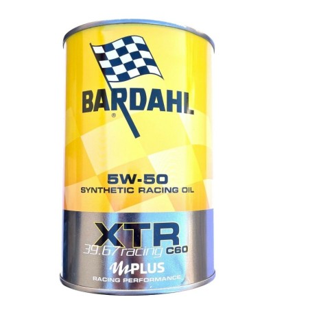 1 Litro Olio Motore Auto Bardahl XTR C60 RACING 39.67 5W50