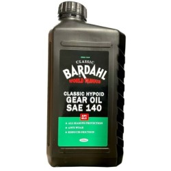 1 Litro Olio Cambio Trasmissione Bardahl Classic Hypoid Gear Oil Sae 140 Api GL3 Minerale